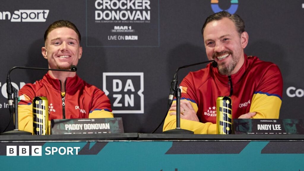 Crocker v Donovan 2: Andy Lee tells Paddy Donovan to be ruthless against Lewis Crocker