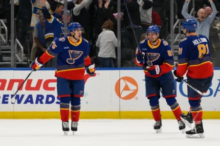 Top 10 Blues Players In NHL 26 Revealed
