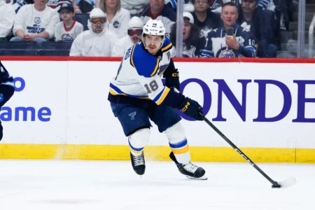 Blues' Thomas Comes In At No. 12 On NHL Network's Top 20 List Of Centers For 2025-26