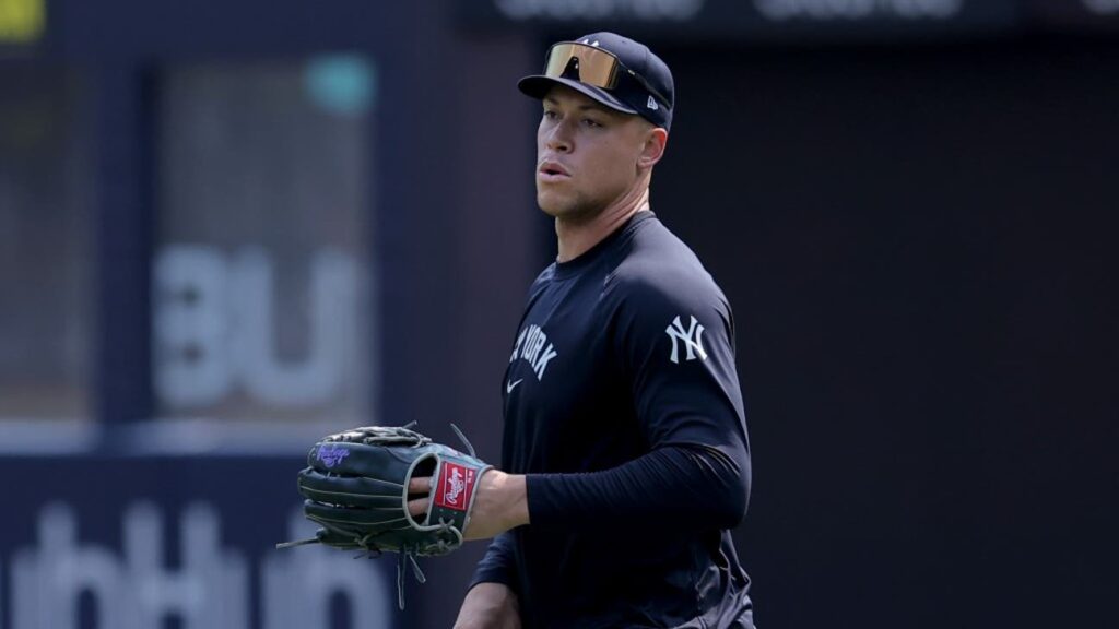 Yankees' Aaron Judge 'felt good' after throwing for first time since returning from elbow injury