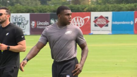 Jakorian Bennett gets 1st-team reps in 2nd practice with Eagles – NBC Sports Philadelphia