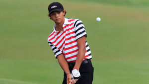 Tiger Woods’ son Charlie gets hole-in-one at Jr Players Championship