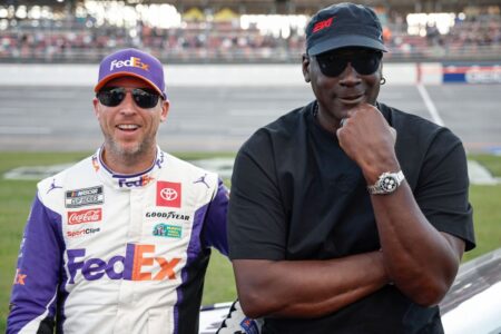 NASCAR Star Denny Hamlin Makes Bold Statement, He’s More ‘Competitive’ Than Michael Jordan