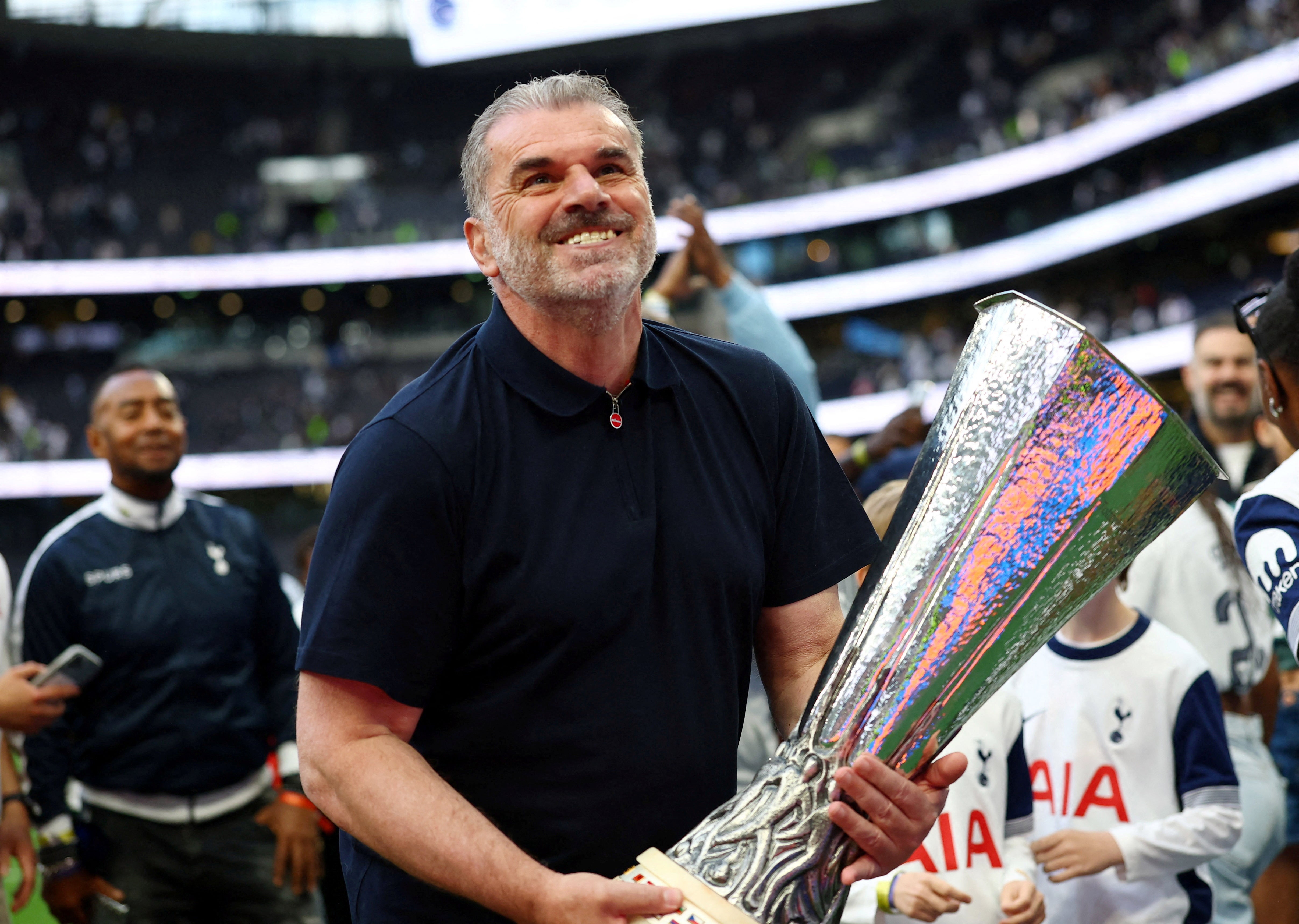 Spurs booked their place in the Champions League through Europa League glory
