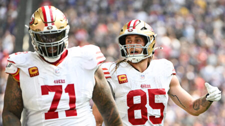 Morgan Wallen enters show with George Kittle, Trent Williams – NBC Sports Bay Area & California