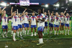 Michelle Agyemang praises England squad for ‘taking me under their wing’ at Euro 2025