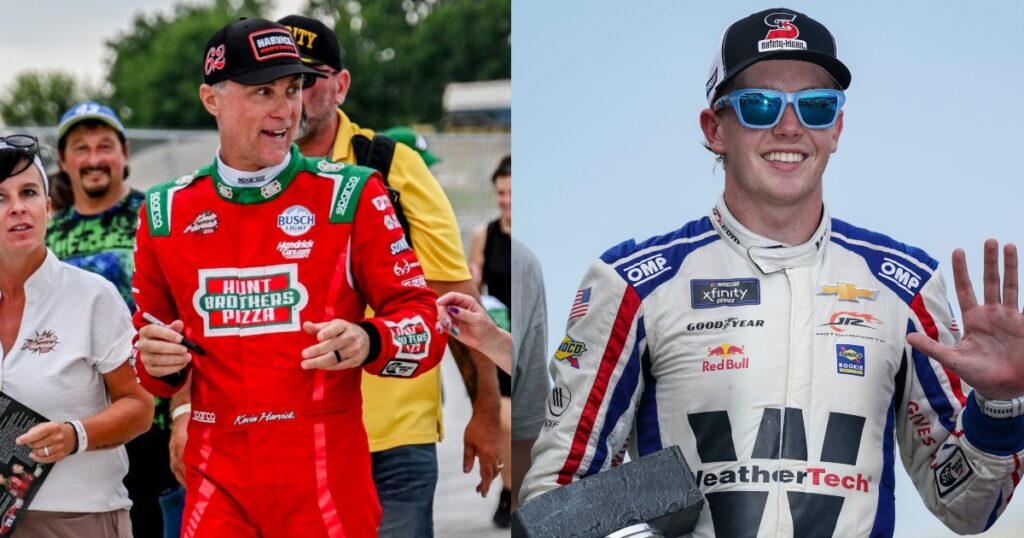 Kevin Harvick reacts to emotional shoutout from Connor Zilisch after NASCAR Cup Series news