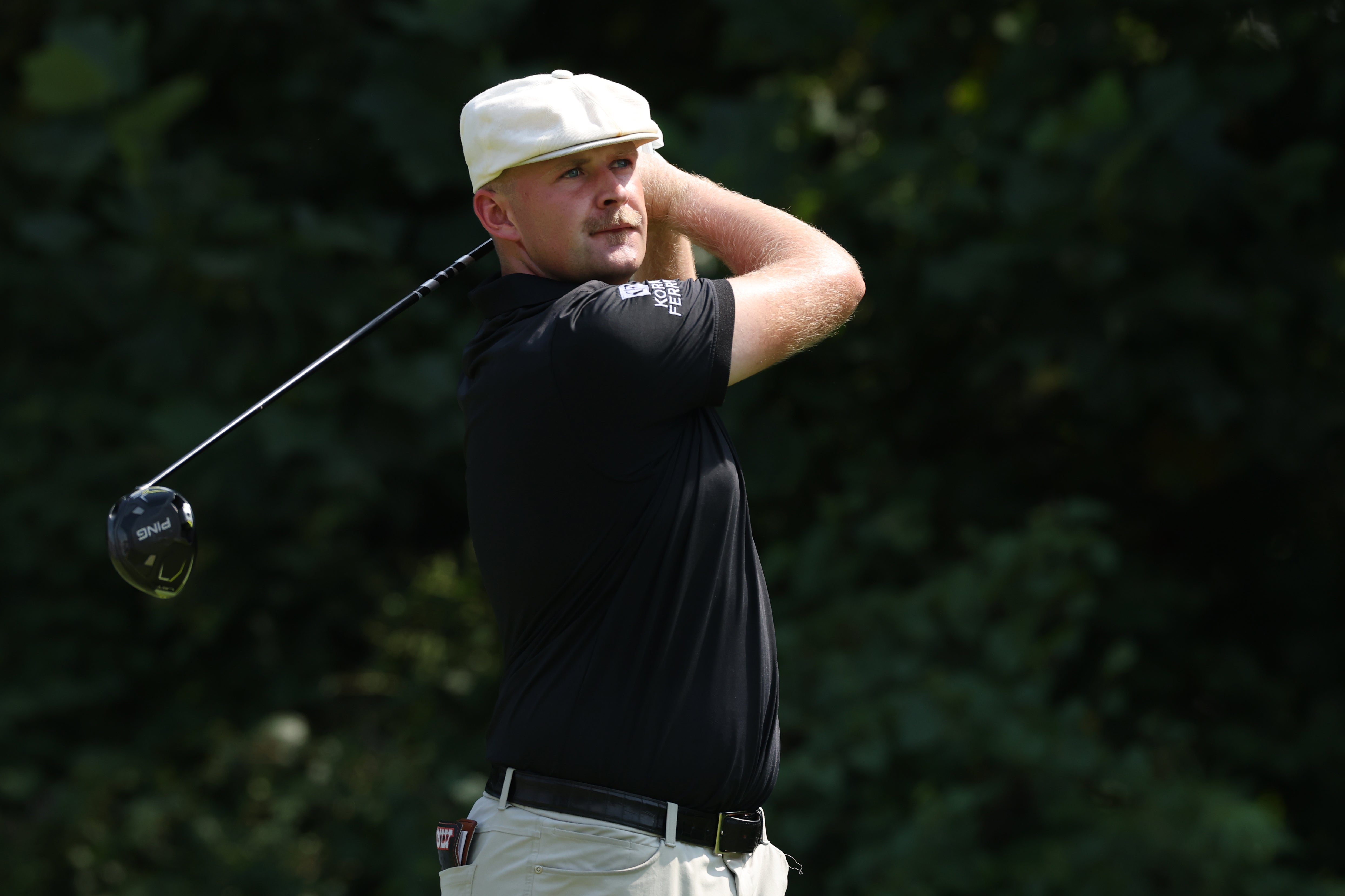 Harry Hall, in his patented flat cap, has been impressively consistent over recent weeks