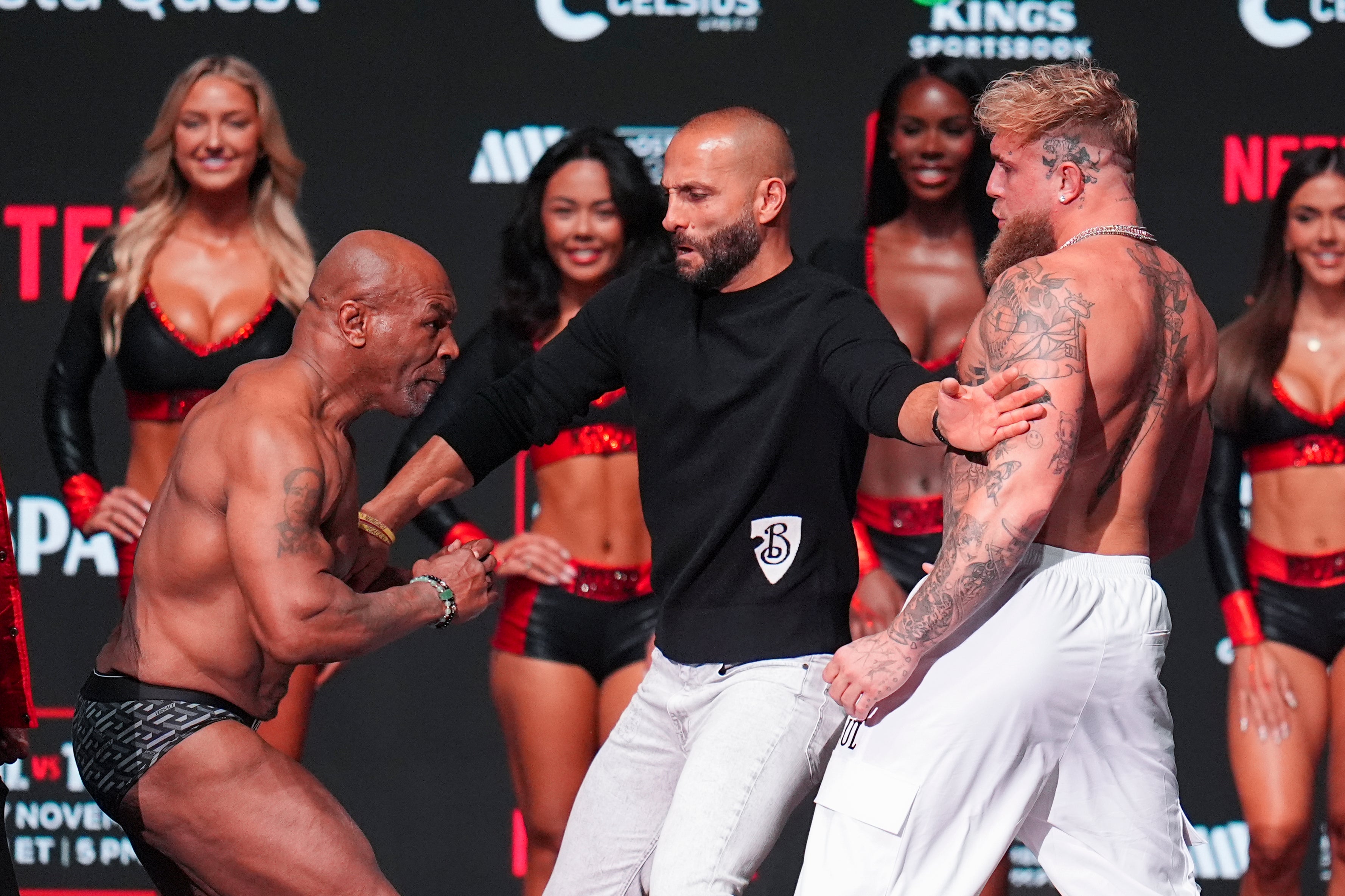 Bidarian prevents a skirmish between Mike Tyson and Jake Paul in November
