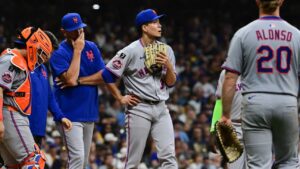 Mets' mistakes, lack of offense result in 3-2 loss to Brewers