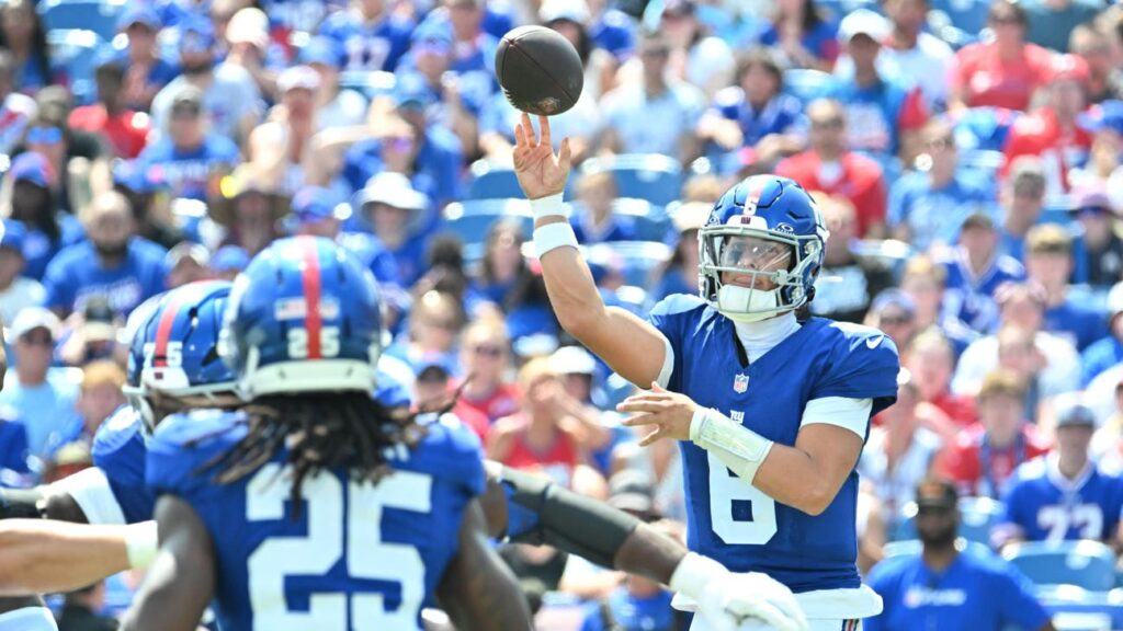 Giants should feel hopeful after Jaxson Dart's impressive NFL debut, even if it's a preseason game
