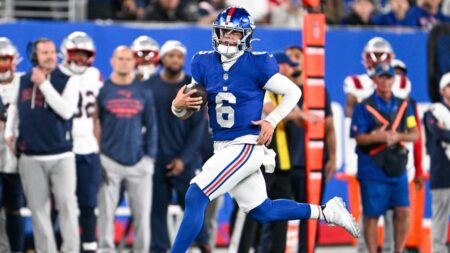 Hopefully, Jaxson Dart learns his lesson after injury scare in Giants' preseason finale