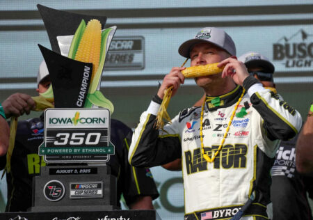 William Byron thinks Iowa win can build momentum for NASCAR’s playoffs