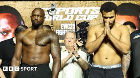 Itauma vs Whyte: ‘Body Snatcher’ looks trim as he weighs lightest in 10 years