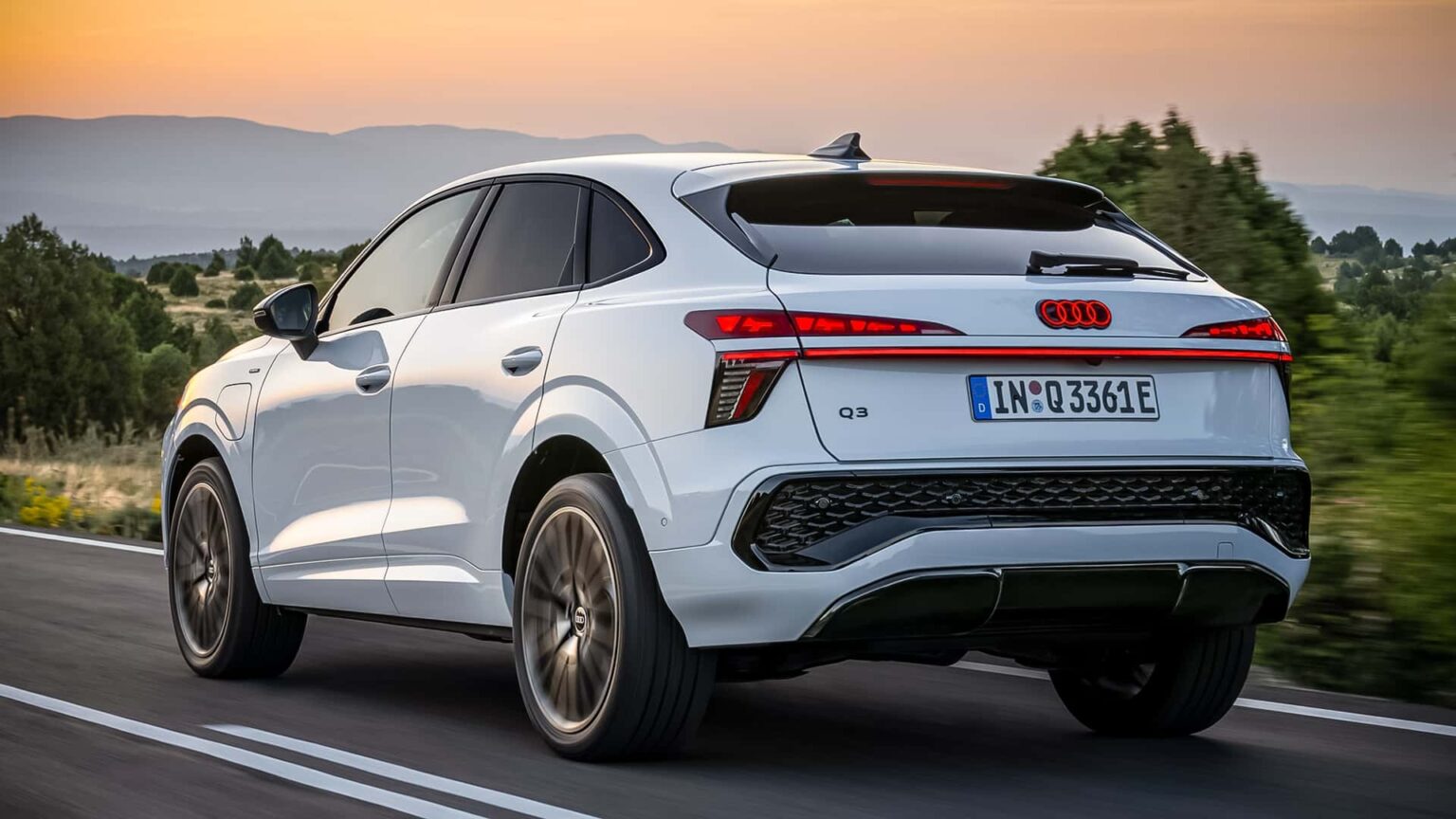 The New Audi Q3 Sportback Proves Swoopy SUVs Are Not Going Away