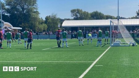 Guernsey FC force FA Cup replay after 1-1 Bedfont Sports draw