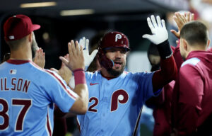 Kyle Schwarber posts 21st 4-homer game in MLB history as MVP campaign continues