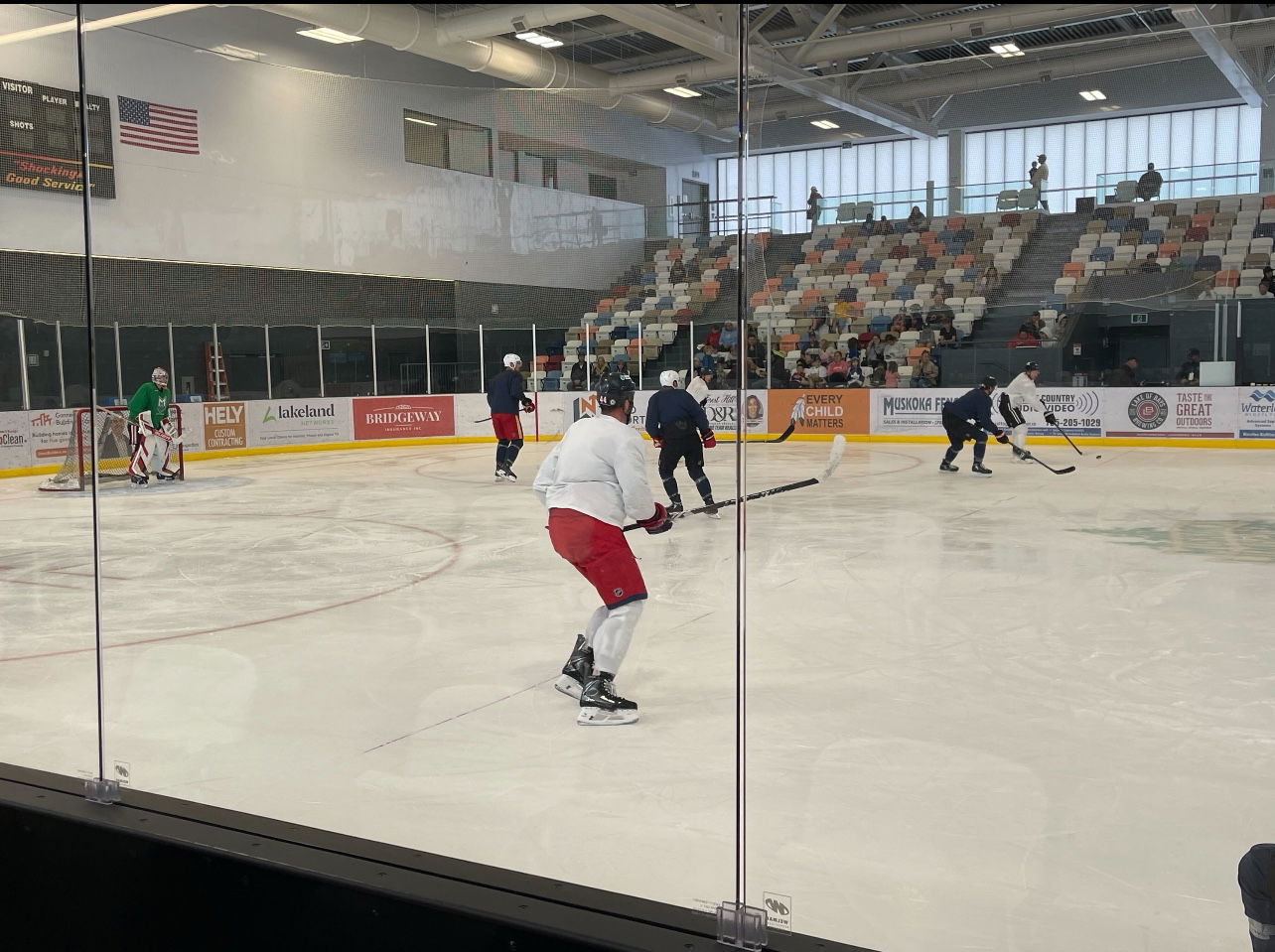 Blue Jackets' Erik Gudbranson Participates In Muskoka Hockey Event