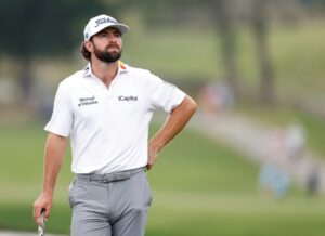 Young leads at weather-hit PGA Wyndham Championship