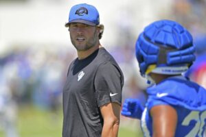 Matthew Stafford won’t take part in Rams’ joint practice with Cowboys