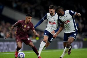 Tottenham dealt blow in pursuit of Savinho as Man City make decision over future