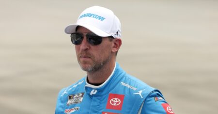 Denny Hamlin laments entirety of Iowa NASCAR weekend: ‘Everything sucked’