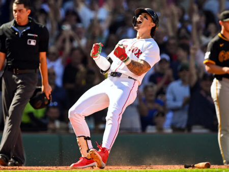 Jarren Duran hits inside-the-park home run to power Red Sox past Pirates