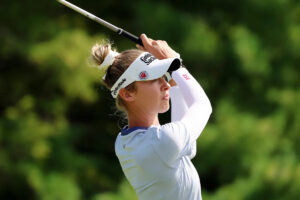 Allisen Corpuz finally sees results and shares Boston lead on LPGA