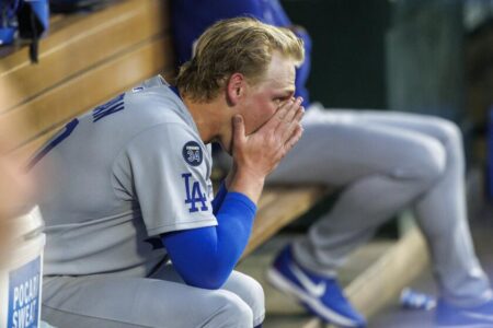 Walk-off loss to Angels puts Dodgers in first-place tie in NL West