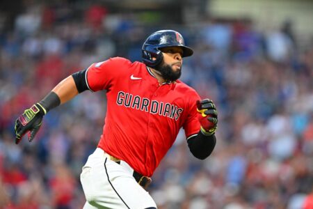 Carlos Santana released by Guardians after clearing waivers in third stint with Cleveland