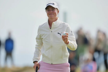 Mimi Rhodes banks in wild hole-in-one at the Women’s British Open