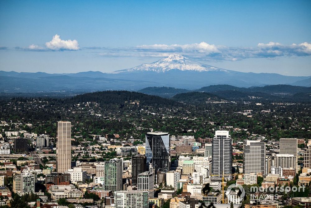 General view of Portland Oregon