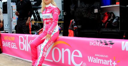 Natalie Decker can join an exclusive list of NASCAR moms at Daytona