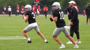 Ryan Day says Ohio State QB battle is neck and neck: ‘It’s gonna go right down to the wire’