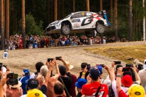 Rally leader Kalle Rovanpera on why he’s “uncomfortable” but fast