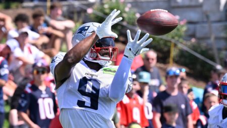 Drake Maye, Kayshon Boutte take strides – NBC Sports Boston
