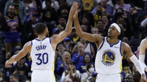 Moses Moody shares hilarious first encounter with Steph Curry – NBC Sports Bay Area & California