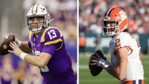 Why pro scouts believe LSU vs. Clemson features 2026 NFL Draft class’ top two QB prospects