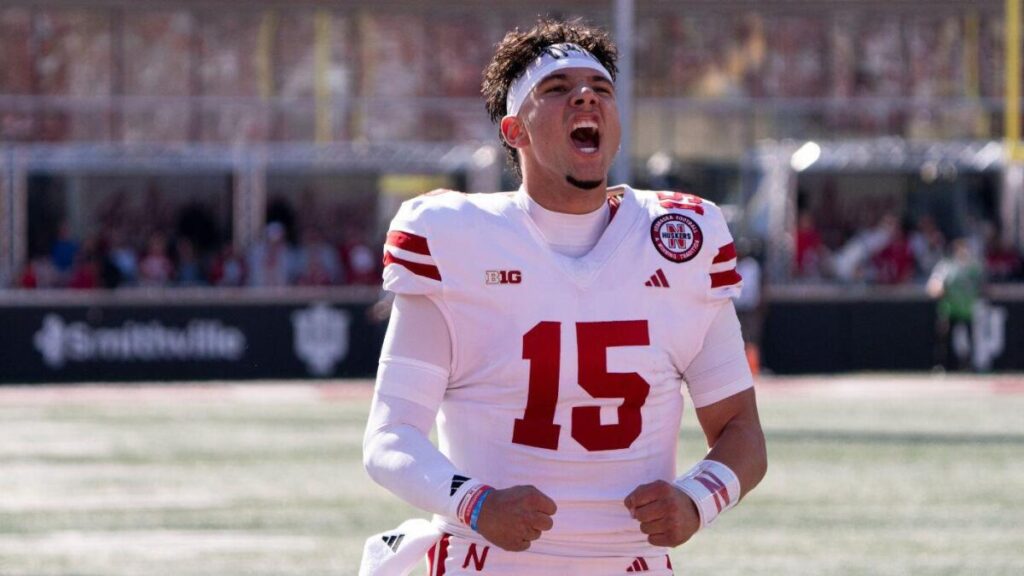 Nebraska QB Dylan Raiola jokes he ‘can’t get mad at God’ for Patrick Mahomes resemblance