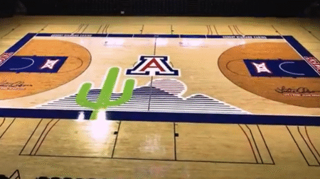 Ranking college basketball’s top floor designs: Arizona’s new catcus court tops the list of five best