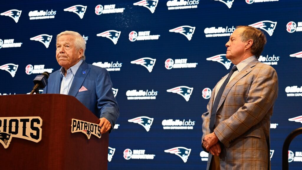Bill Belichick gets petty about Patriots owners Robert and Jonathan Kraft