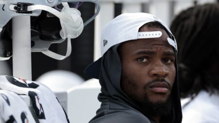 Micah Parsons is at AT&T Stadium to watch the Cowboys’ preseason game