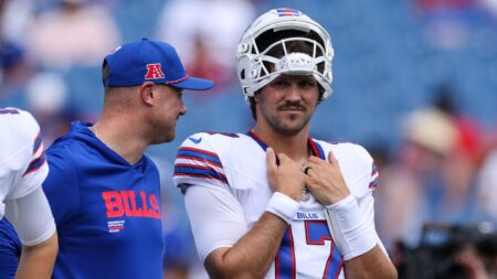Sean McDermott: Too early to say if Josh Allen will play on Sunday