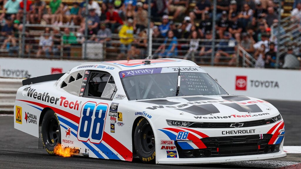 Connor Zilisch wins Portland Xfinity race as rookies take top four spots
