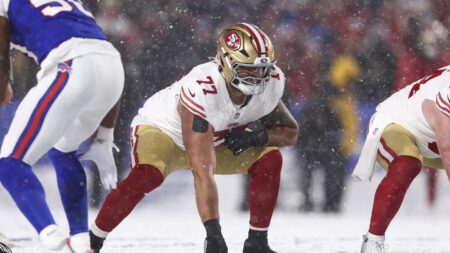49ers rule RG Dominick Puni out with a knee injury