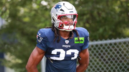 Patriots had Kyle Dugger working with second-string defense Sunday