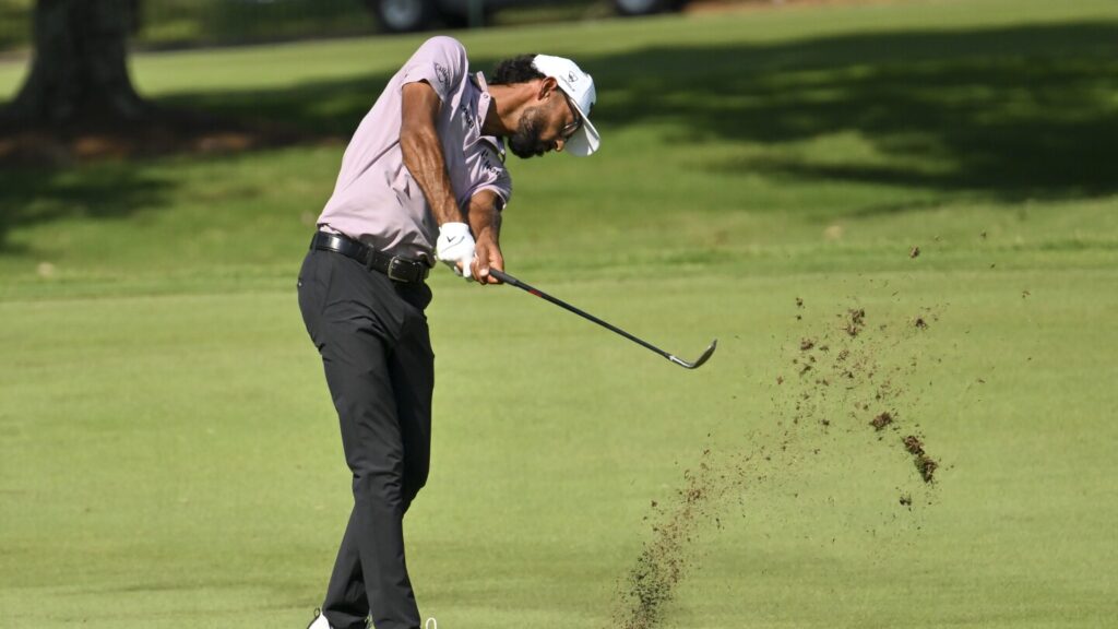 Akshay Bhatia fires 62 to lead FedEx St. Jude Championship, PGA Tour’s first playoff event