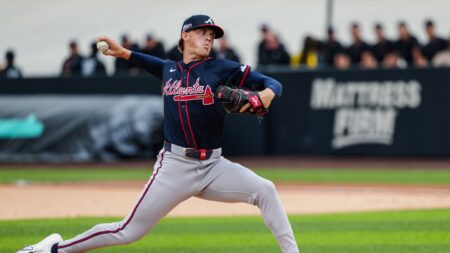 Waldrep’s whirlwind day: From a 4:45 a.m. wake-up to earning his first MLB win at a NASCAR venue