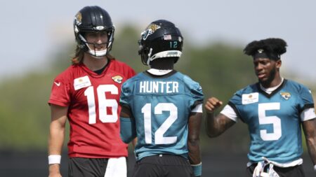 Trevor Lawrence on Travis Hunter: “Selfishly, I definitely want him on offense more”