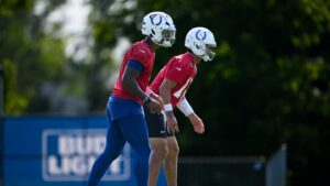 Colts still undecided at QB, hope competition makes both Richardson and Jones better